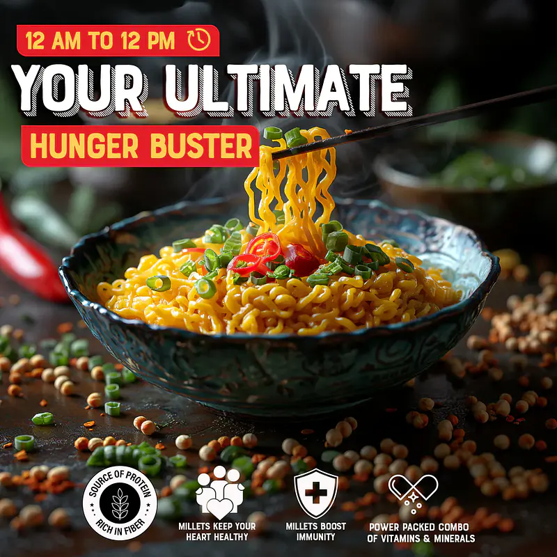 Pearl Millet Instant Noodles - Master