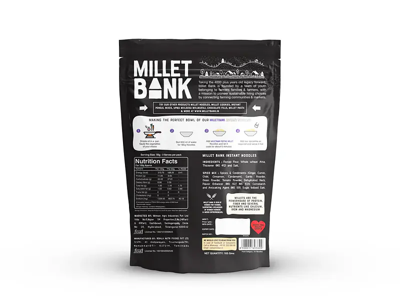 Foxtail Millet Instant Noodles - Master