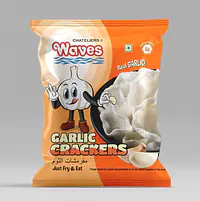 Waves Garlic Crackers - Master
