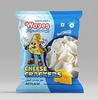 Waves Cheese Crackers - Master